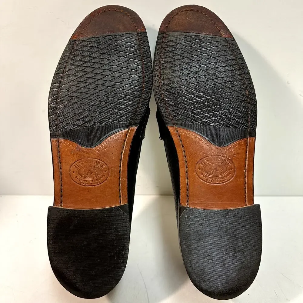 EUC Rancourt & Co x H. S. Trask Moccasin Tassel Loafer Handsewn Maine USA 11.5 D